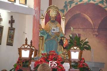 Misa y procesión en El Ejido de Telde/Francisco Javier Santana.